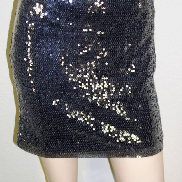 Calvin Klein NWT Sequined Mini Skirt #5066 - Picture 2 of 5